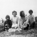George, Ruth, June, Mary, Jean-1941 Clement nursery crop